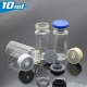 Alüminyum kap / kauçuk tıpa enjeksiyon 10ml şişe